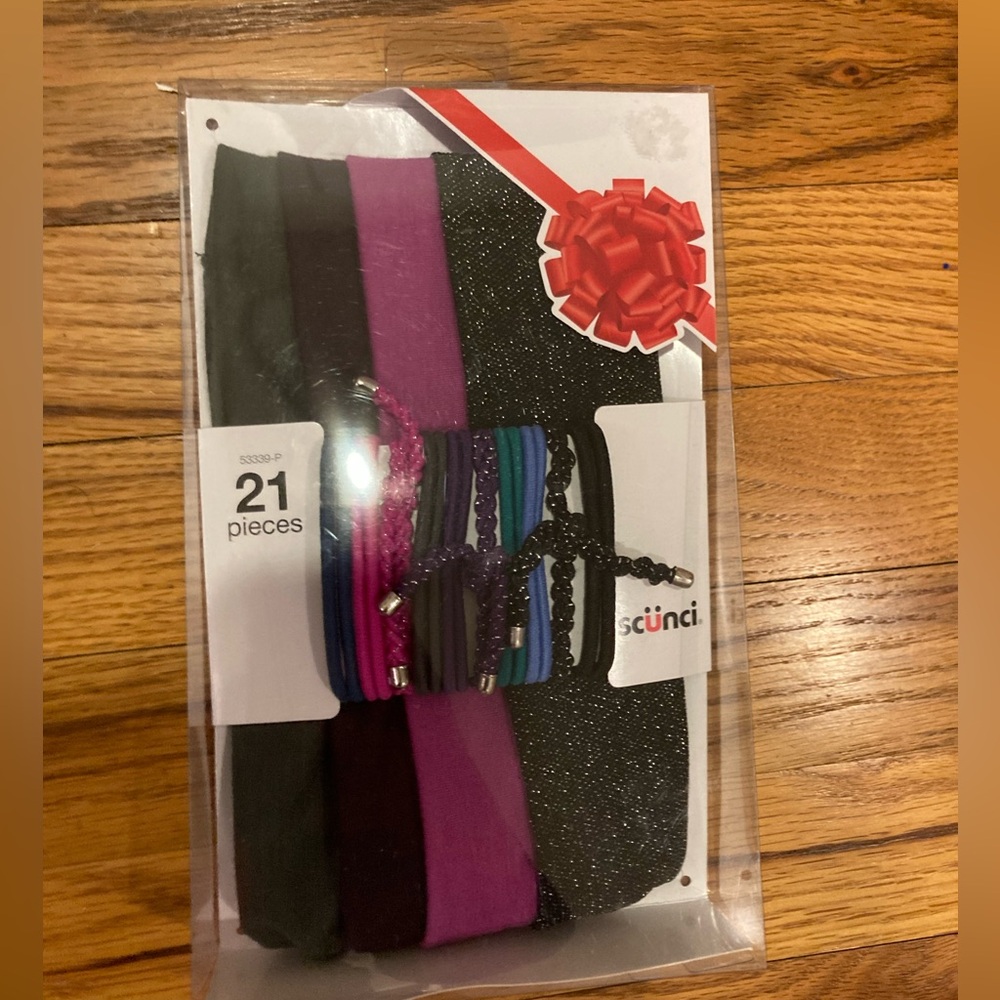 Scunci Headbands & Hair Ties Set 21 pc - Multicolor - New